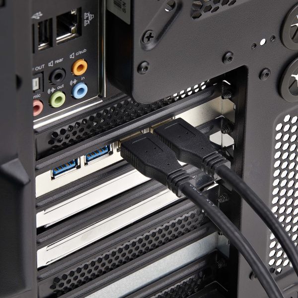 StarTech.com 4-Port USB PCIe Kaart, USB 3.2 5Gbps, PCI Express Uitbreidingskaart met 4x Onafhankelijke USB Controllers, 4x USB-A Poorten, Windows/macOS/Linux (P5Q4A-USB-CARD)