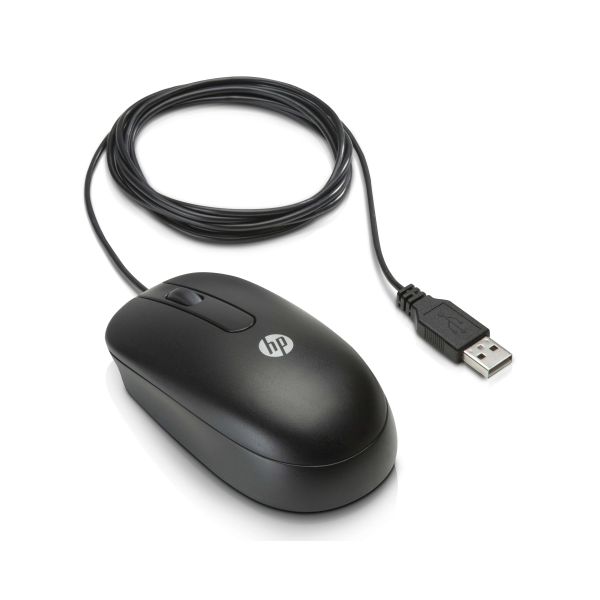 HP USB Optical Scroll Mouse muis Kantoor Ambidextrous USB Type-A Optisch 800 DPI (QY777AT)