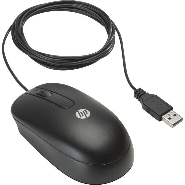 HP USB Optical Scroll Mouse muis Kantoor Ambidextrous USB Type-A Optisch 800 DPI (QY777AT)