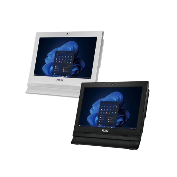 MSI PRO AP162T ADL-018XDE All-in-One PC/workstation Intel® N N100 39,6 cm (15.6") 1920 x 1080 Pixels Touchscreen Alles-in-één-pc 4 GB DDR4-SDRAM 128 GB SSD Windows 11 Home Wi-Fi 5 (802.11ac) Zwart (00A60211-018)