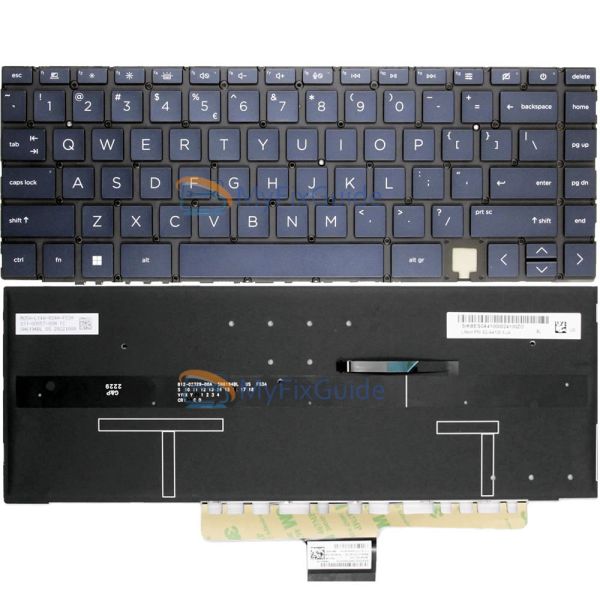 HP SPS Swiss Combo Black Keyboard (L34194-111)