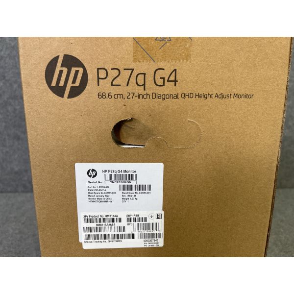 HP P27q G4 27-inch QHD Monitor (L82395-001)