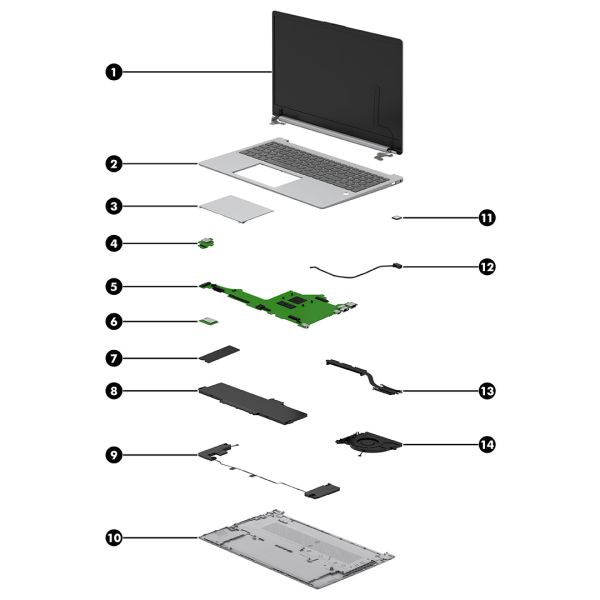HP Toetsenbord voor 400 M-D met Backlight (N60352-071)