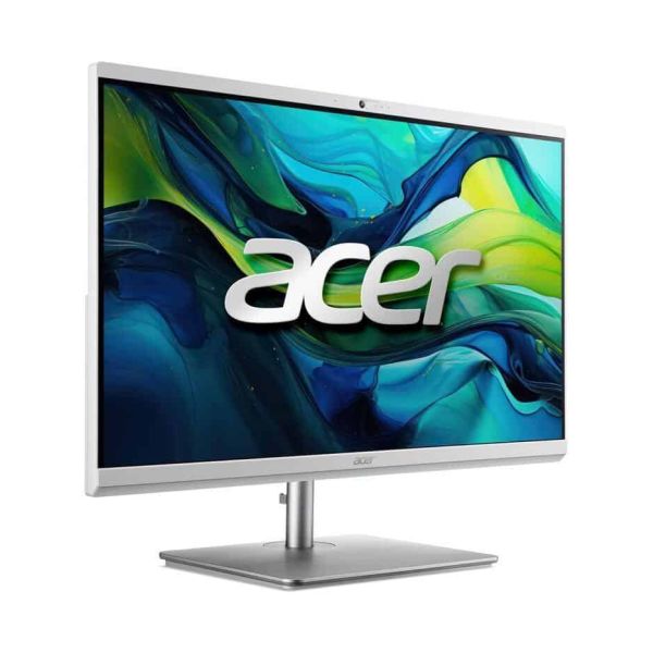 Acer Aspire DQ.BMFEG.001 All-in-One PC/workstation Intel Core Ultra 5 125U 68,6 cm (27") 1920 x 1080 Pixels Alles-in-één-pc 16 GB DDR5-SDRAM 1 TB SSD Windows 11 Home Wi-Fi 7 (802.11be) Wit (DQ.BMFEG.001)