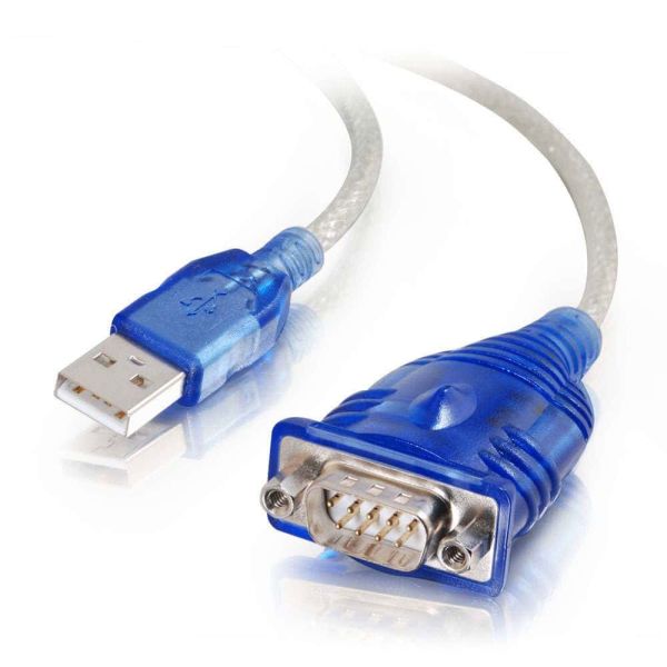 C2G 0.45 m USB naar DB9 seriële adapterkabel (81632) C2G 0.45 m USB naar DB9 seriële adapterkabel (81632)