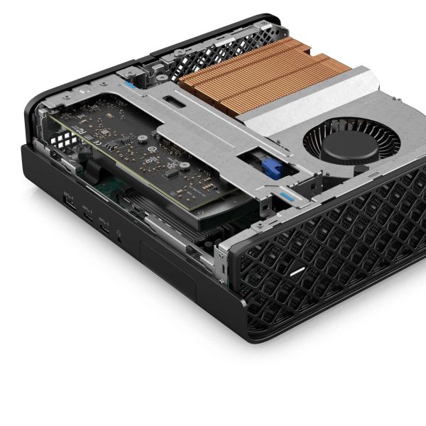 HP Z2 G9 Intel® Core™ i7 i7-14700 32 GB DDR5-SDRAM 512 GB SSD NVIDIA Quadro T1000 Windows 11 Pro Mini PC Workstation Zwart (8T1G5EA#ABB) 1/4