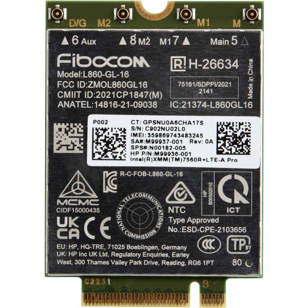 HP 4G LTE-A Pro Cat16 WWAN (AM5R3AA)