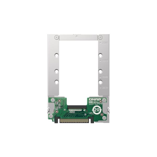 QNAP QDA-UMP4A interfacekaart/-adapter Intern M.2, U.2 (QDA-UMP4A) QNAP QDA-UMP4A interfacekaart/-adapter Intern M.2, U.2 (QDA-UMP4A)