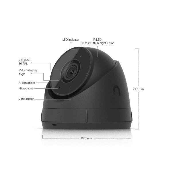Ubiquiti UniFi Protect G5 Turret Ultra (G5-TURRETULTRA)