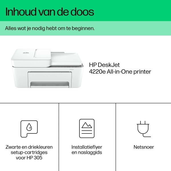 HP DeskJet 4220e All-in-One printer (588K4B#686)