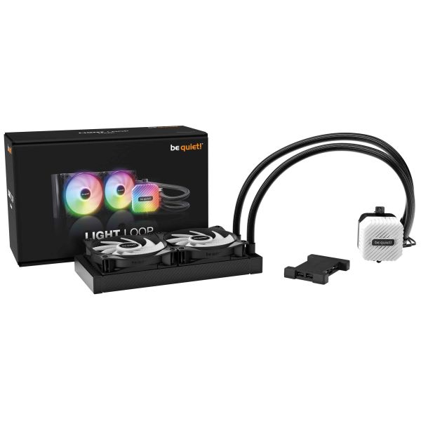 be quiet! LIGHT LOOP 240mm Black Processor Alles-in-één vloeistofkoeler 12 cm Zwart 1 stuk(s) (BW020)