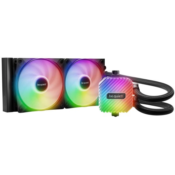 be quiet! LIGHT LOOP 240mm Black Processor Alles-in-één vloeistofkoeler 12 cm Zwart 1 stuk(s) (BW020) be quiet! LIGHT LOOP 240mm Black Processor Alles-in-één vloeistofkoeler 12 cm Zwart 1 stuk(s) (BW020)