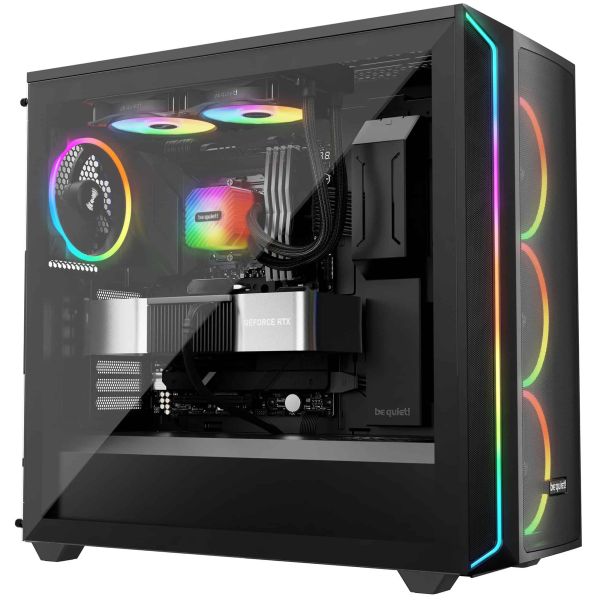 be quiet! LIGHT LOOP 240mm Black Processor Alles-in-één vloeistofkoeler 12 cm Zwart 1 stuk(s) (BW020)