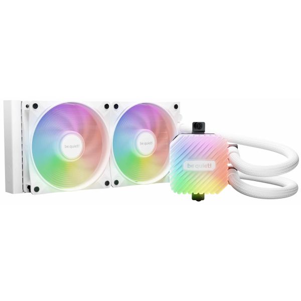 be quiet! LIGHT LOOP 240mm White Processor Alles-in-één vloeistofkoeler 12 cm Wit 1 stuk(s) (BW021) be quiet! LIGHT LOOP 240mm White Processor Alles-in-één vloeistofkoeler 12 cm Wit 1 stuk(s) (BW021)