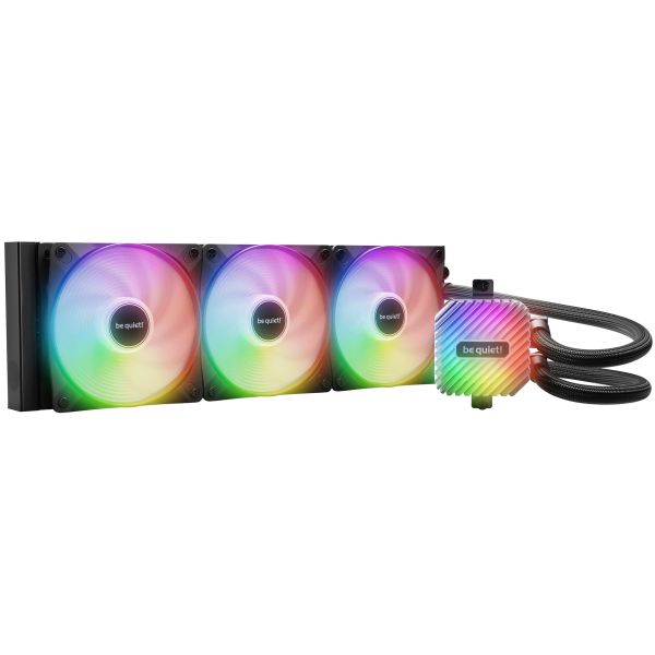 be quiet! LIGHT LOOP 360mm Black Processor Alles-in-één vloeistofkoeler 12 cm Zwart 1 stuk(s) (BW022) be quiet! LIGHT LOOP 360mm Black Processor Alles-in-één vloeistofkoeler 12 cm Zwart 1 stuk(s) (BW022)