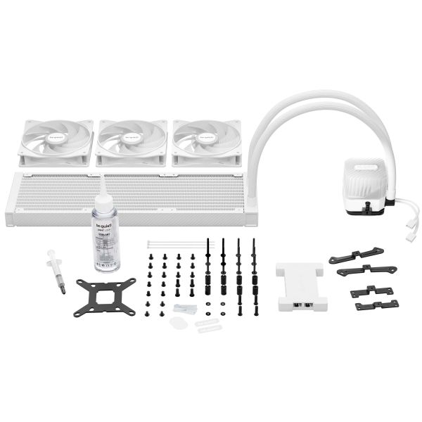 be quiet! LIGHT LOOP 360mm White Processor Alles-in-één vloeistofkoeler 12 cm Wit 1 stuk(s) (BW023)