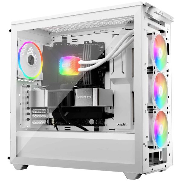 be quiet! LIGHT LOOP 360mm White Processor Alles-in-één vloeistofkoeler 12 cm Wit 1 stuk(s) (BW023)