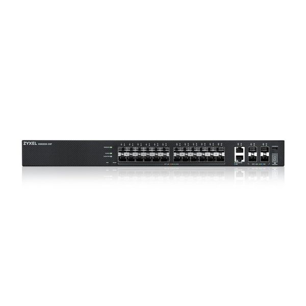 ZyXEL XGS2220-30HP L3 Access Switch 24x1G PoE+ 10x PoE++ 2x10G 400W (XGS222030HPEU0101F)