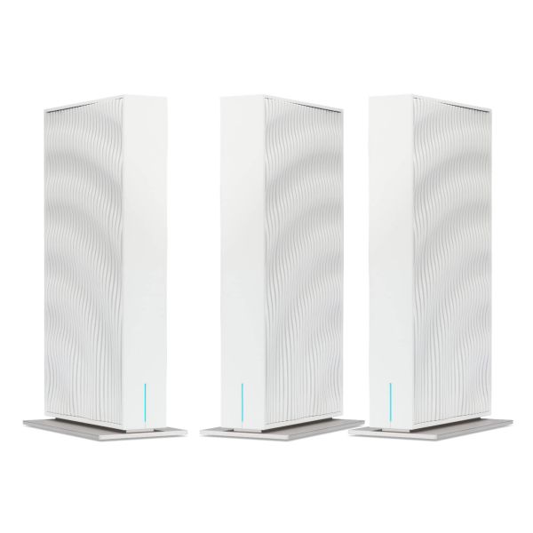 Acer Wave 7, wifi 7 Mesh Router, EU plug, triple pack draadloze router Gigabit Ethernet (FF.G2UTA.003)