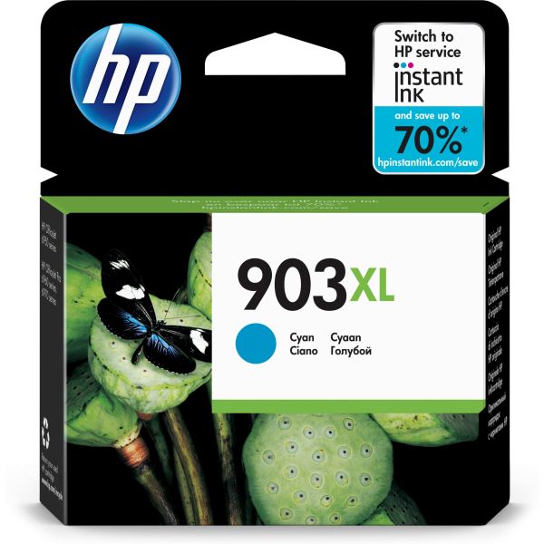 HP 903XL originele high-capacity cyaan inktcartridge (T6M03AE#301) HP 903XL originele high-capacity cyaan inktcartridge (T6M03AE#301)