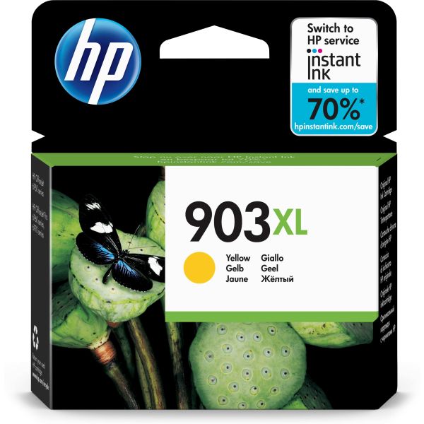 HP 903XL originele high-capacity gele inktcartridge (T6M11AE#301)