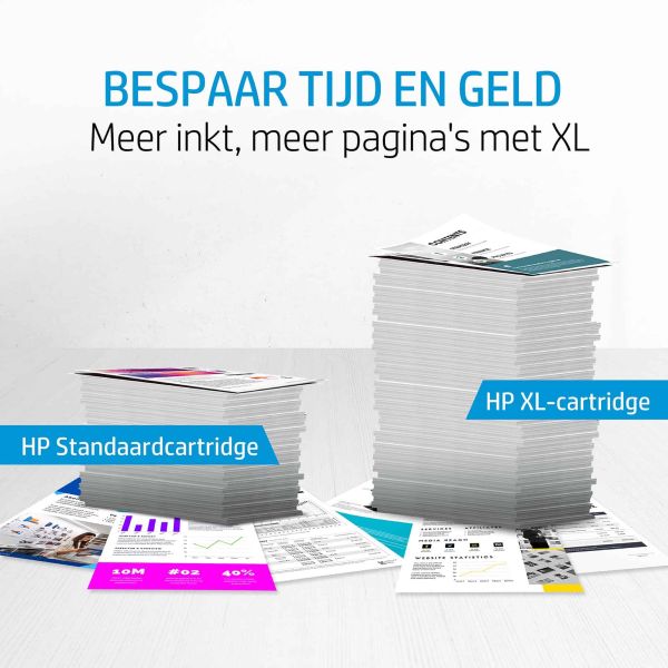 HP 903XL originele high-capacity zwarte inktcartridge (T6M15AE#301)