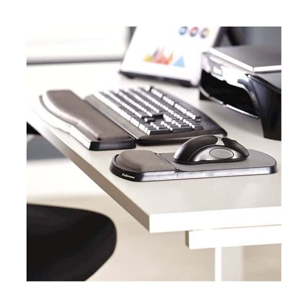Fellowes Premium Gel, hoogte verstelbare muismat/polssteun (FELFERGWMPADN)