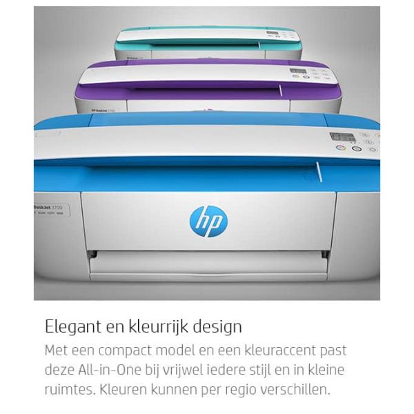 HP DeskJet 3764 Thermische inkjet A4 4800 x 1200 DPI 8 ppm Wifi (T8X27B#629)