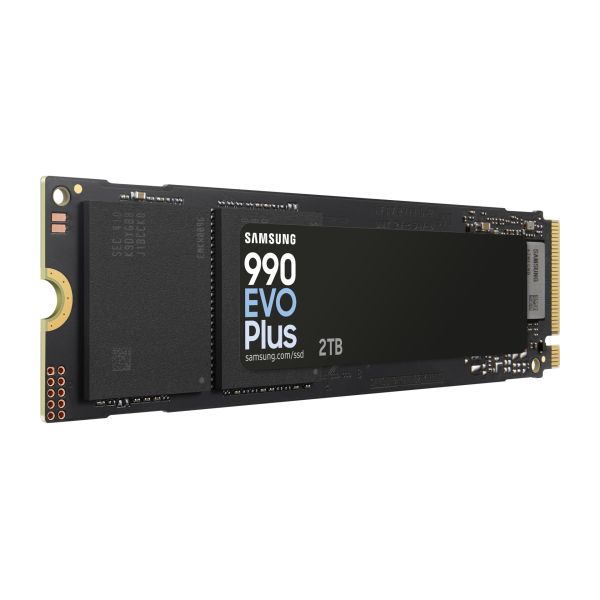 Samsung 990 EVO Plus NVMe™ M.2 SSD 2TB (MZ-V9S2T0BW) Samsung 990 EVO Plus NVMe™ M.2 SSD 2TB (MZ-V9S2T0BW)