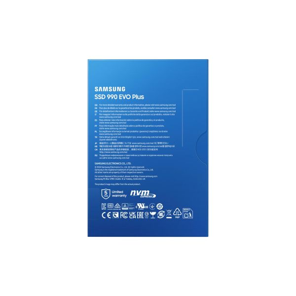 Samsung 990 EVO Plus NVMe™ M.2 SSD 4TB (MZ-V9S4T0BW)