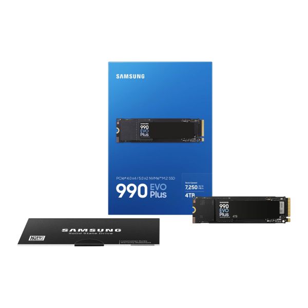 Samsung 990 EVO Plus NVMe™ M.2 SSD 4TB (MZ-V9S4T0BW)
