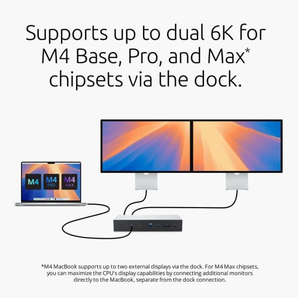 Kensington Zubehör Notebook Bedraad Thunderbolt 5 Zwart, Grijs (K35201EU)