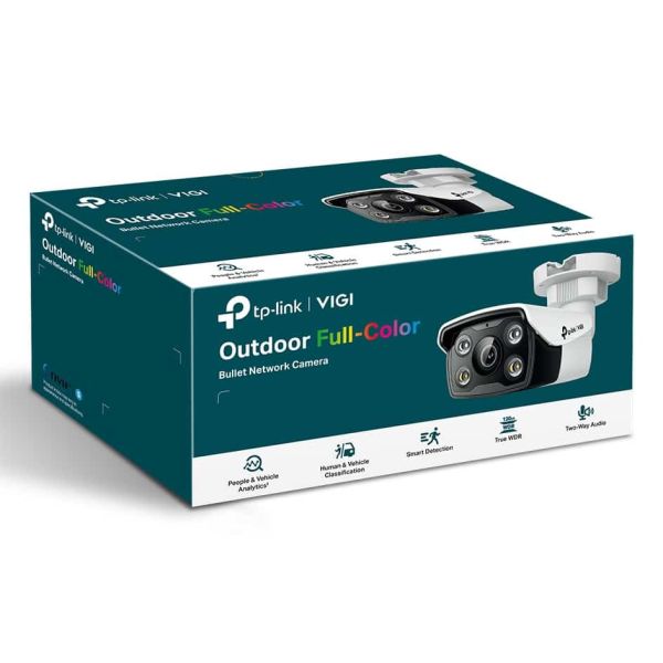 TP-Link VIGI C350(2.8MM) bewakingscamera Bullet IP-beveiligingscamera Buiten 2880 x 1620 Pixels Plafond (VIGI C350(2.8MM))