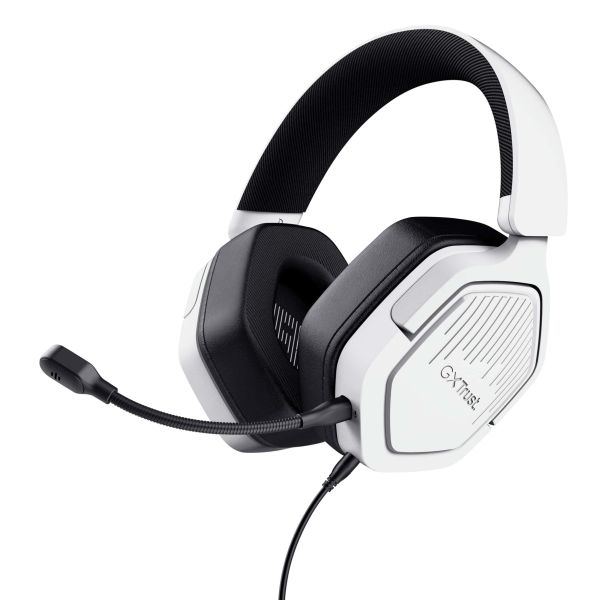 Trust GXT492W Carus Headset Bedraad Hoofdband Gamen Wit (25448)