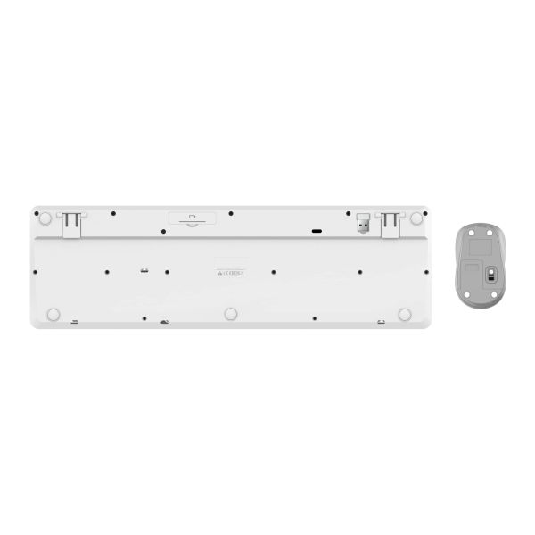 Trust Ody II toetsenbord Inclusief muis Thuis/Werk RF Draadloos Duits Wit (25468)