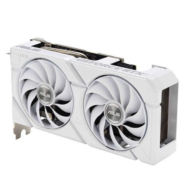 ASUS Dual -RTX4060TI-O8G-EVO-WHITE NVIDIA GeForce RTX 4060 Ti 8 GB GDDR6 (90YV0J4B-M0NA00)