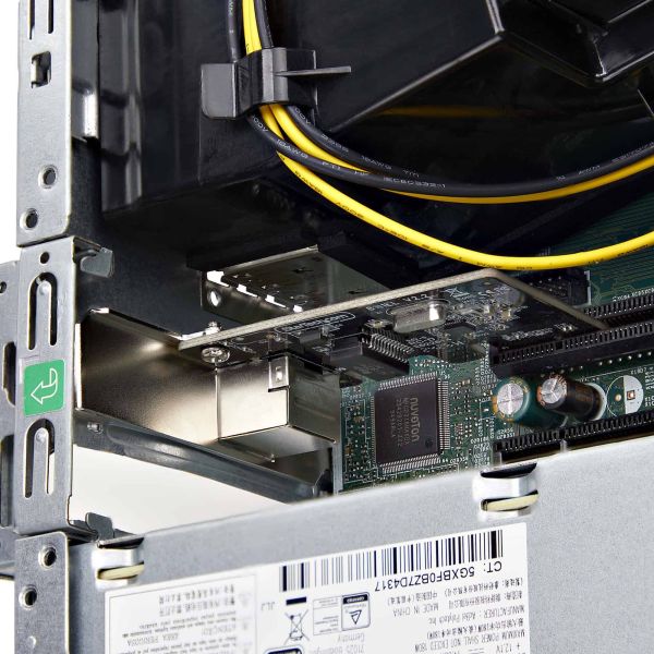 StarTech.com 1-Port Gigabit PCIe Ethernet Adapter Kaart, Low-Profile Netwerkkaart, 10/100/1000Mbps PCI Express NIC, Realtek RTL8111H, Windows en Linux, TAA (ST1000SPEX2LT)