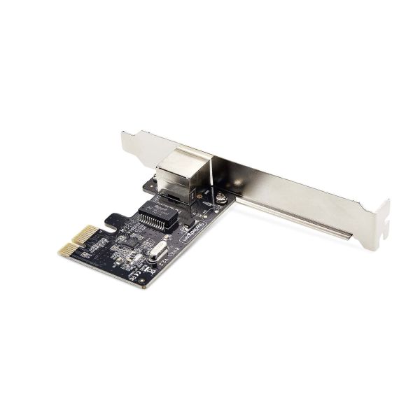 StarTech.com 1-Port Gigabit PCIe Ethernet Adapter Kaart, 1Gbps PCIe Netwerkkaart, 10/100/1000Mbps PCI Express NIC, Realtek RTL8111H, Windows en Linux, TAA (ST1000SPEX2T)
