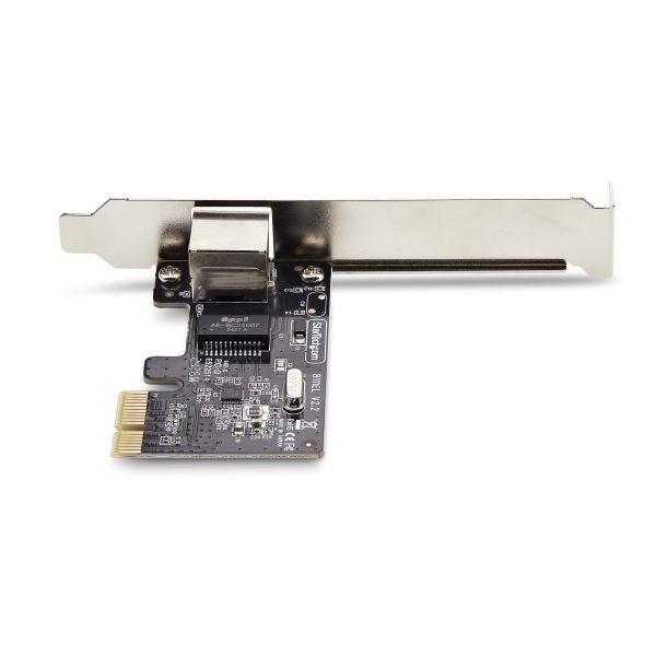 StarTech.com 1-Port Gigabit PCIe Ethernet Adapter Kaart, 1Gbps PCIe Netwerkkaart, 10/100/1000Mbps PCI Express NIC, Realtek RTL8111H, Windows en Linux, TAA (ST1000SPEX2T) StarTech.com 1-Port Gigabit PCIe Ethernet Adapter Kaart, 1Gbps PCIe Netwerkkaart, 10/100/1000Mbps PCI Express NIC, Realtek RTL8111H, Windows en Linux, TAA (ST1000SPEX2T)