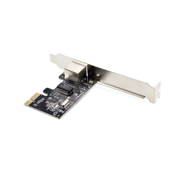StarTech.com 1-Port Gigabit PCIe Ethernet Adapter Kaart, 1Gbps PCIe Netwerkkaart, 10/100/1000Mbps PCI Express NIC, Realtek RTL8111H, Windows en Linux, TAA (ST1000SPEX2T) StarTech.com 1-Port Gigabit PCIe Ethernet Adapter Kaart, 1Gbps PCIe Netwerkkaart, 10/100/1000Mbps PCI Express NIC, Realtek RTL8111H, Windows en Linux, TAA (ST1000SPEX2T)
