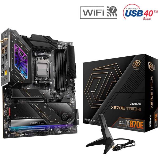 ASRock X870E Taichi AM5 ATX HDMI/USB-C DDR5 retail (90-MXBP90-A0UAYZ)