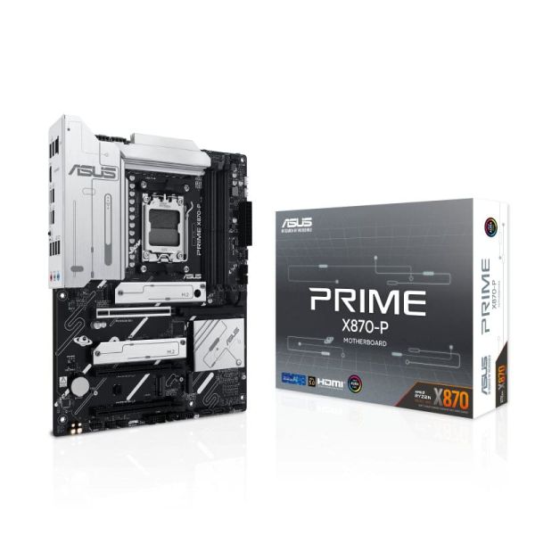 ASUS PRIME X870-P AMD X870 Socket AM5 ATX (90MB1IT0-M0EAY0)