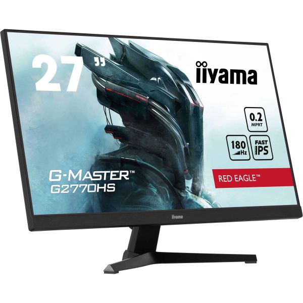 iiyama G-MASTER G2770HS-B1 computer monitor 68,6 cm (27") 1920 x 1080 Pixels Full HD LCD Zwart (G2770HS-B1)