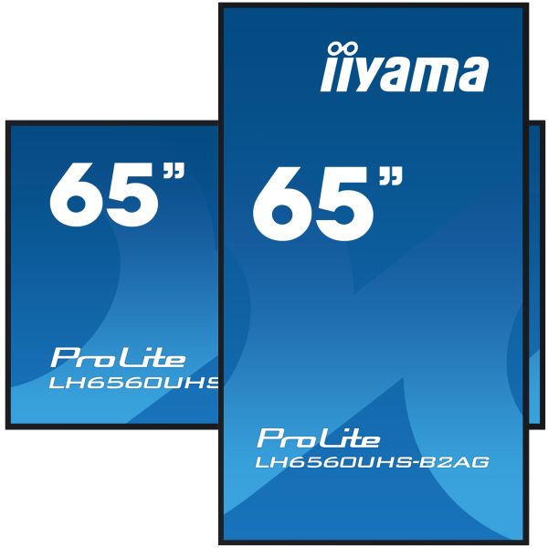 iiyama LH6560UHS-B2AG beeldkrant Digitaal A-kaart 163,8 cm (64.5") LED Wifi 500 cd/m² 4K Ultra HD Zwart Type processor Android 11 24/7 (LH6560UHS-B2AG) iiyama LH6560UHS-B2AG beeldkrant Digitaal A-kaart 163,8 cm (64.5") LED Wifi 500 cd/m² 4K Ultra HD Zwart Type processor Android 11 24/7 (LH6560UHS-B2AG)