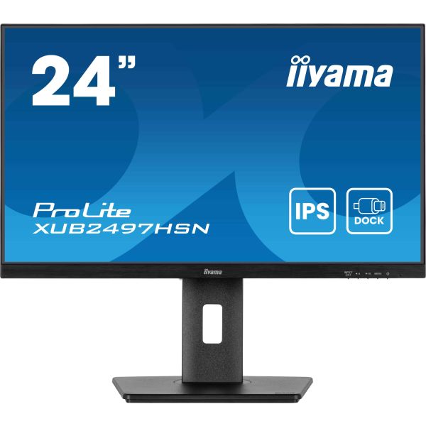 iiyama ProLite XUB2497HSN-B2 computer monitor 60,5 cm (23.8") 1920 x 1080 Pixels Full HD LED Zwart (XUB2497HSN-B2)
