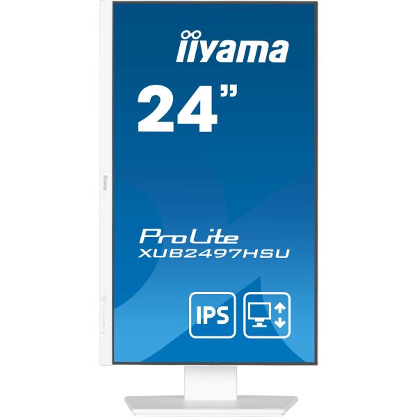 iiyama ProLite XUB2497HSU-W2 computer monitor 60,5 cm (23.8") 1920 x 1080 Pixels Full HD LED Wit (XUB2497HSU-W2)