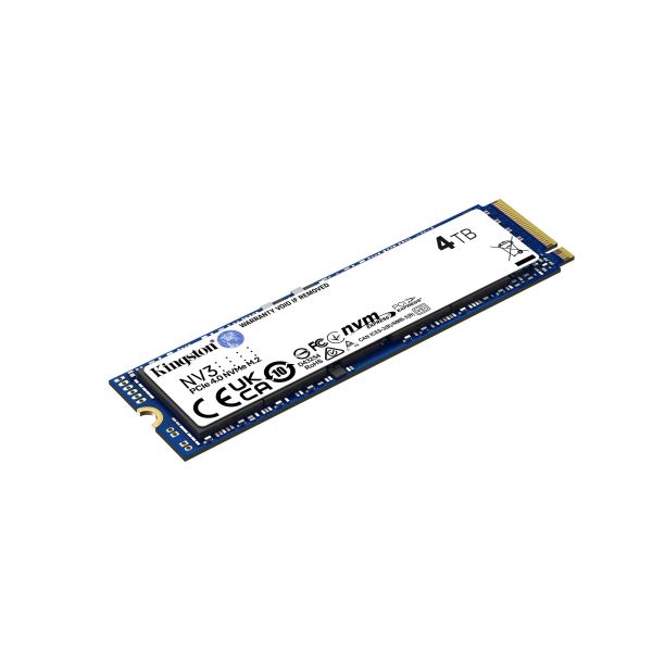 Kingston Technology 4000G NV3 M.2 2280 NVMe SSD (SNV3S/4000G) Kingston Technology 4000G NV3 M.2 2280 NVMe SSD (SNV3S/4000G)