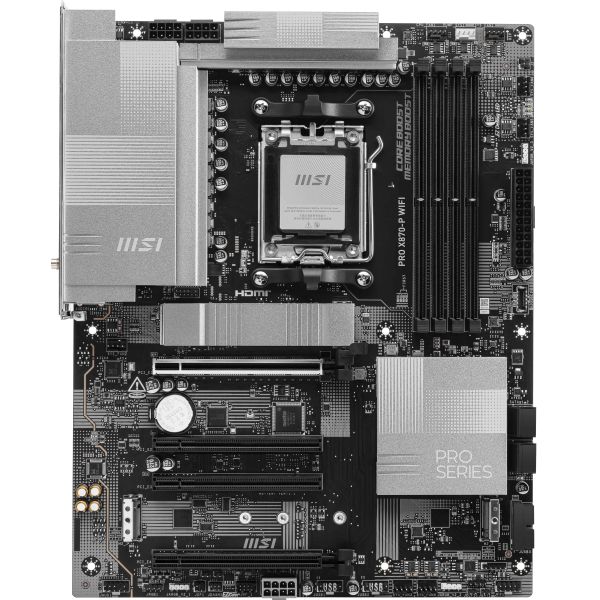 MSI PRO X870-P WIFI moederbord AMD X870 Socket AM5 ATX (7E47-001R) MSI PRO X870-P WIFI moederbord AMD X870 Socket AM5 ATX (7E47-001R)