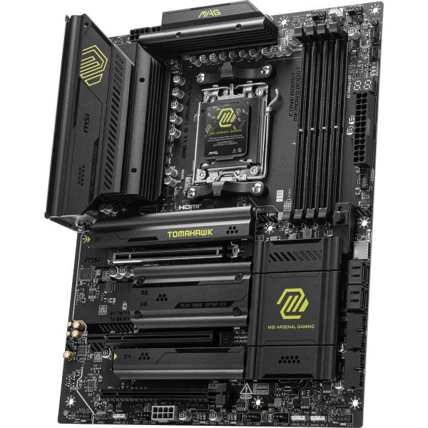 MSI MAG X870 TOMAHAWK WIFI moederbord AMD X870 Socket AM5 ATX (7E51-001R)