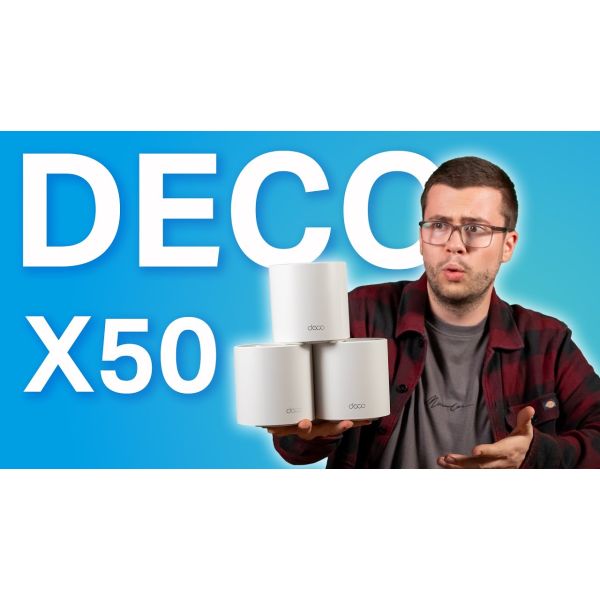 TP-Link Deco X55 Dual-band (2.4 GHz / 5 GHz) Wi-Fi 6 (802.11ax) Zwart, Wit 3 Intern (DECO X55(1-PACK))